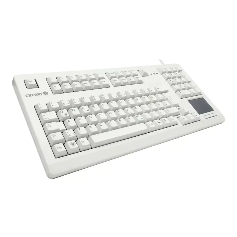 CHERRY G80-11900LUMES-0 TouchBoard Kompaktowa klawiatura z wbudowanym touchpadem, USB, czarna