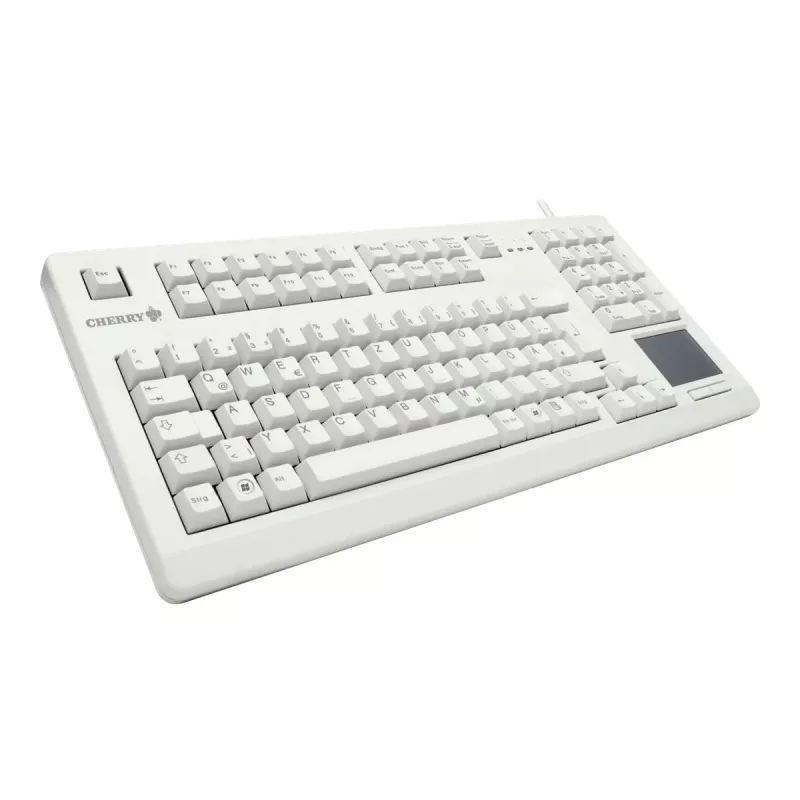 CHERRY G80-11900LUMES-0 TouchBoard Kompaktowa klawiatura z wbudowanym touchpadem, USB, czarna