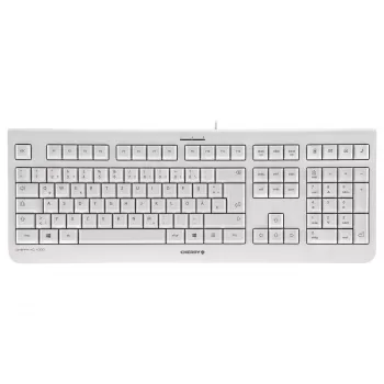 Klawiatura Cherry KC 1000 - Pan Nordic - Jasnoszara