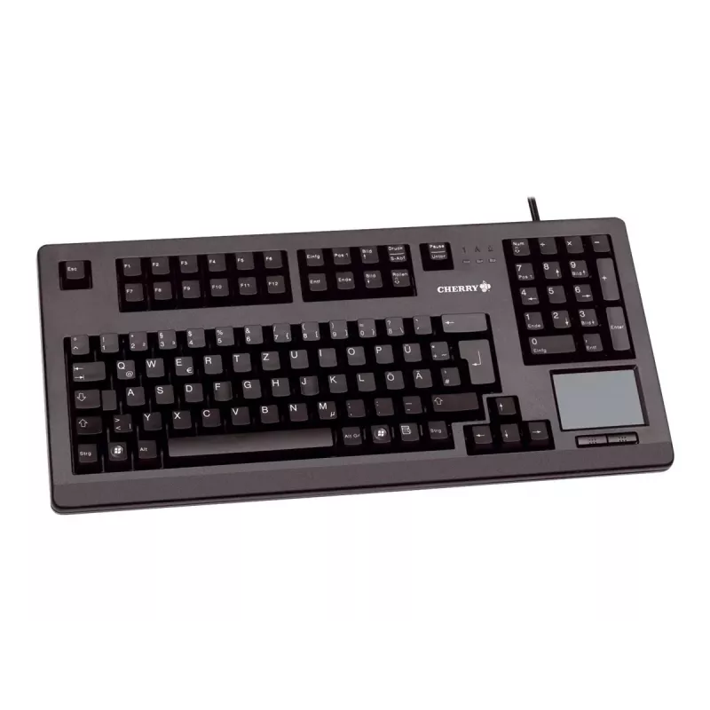 CHERRY MX11900 TouchBoard Kompaktowa klawiatura mechaniczna z trackballem, USB, US QWERTY, czarna