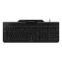 CHERRY Smart Board 1150 mechaniczna klawiatura z czytnikiem kart inteligentnych, francuska AZERTY, czarna, przewodowa USB
