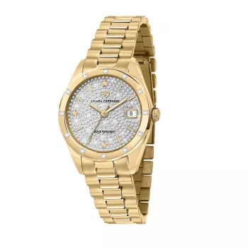 Zegarek damski Chiara Ferragni R1953100512 32 mm Różowa tarcza Srebrna bransoleta milanese