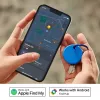 Chipolo POP – Bluetooth Tracker z wymienną baterią dla iOS i Android, 4 szt. - czarny, biały, czerwony, niebieski