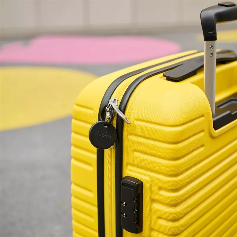 Chipolo POP – Bluetooth Tracker z wymienną baterią dla iOS i Android, 4 szt. - czarny, biały, czerwony, niebieski