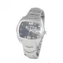 CHRONOTECH CT2188L-02M Męski Zegarek Analogowy Kwarcowy 41mm Stal Nierdzewna Czarna Tarcza Srebrna Bransoleta