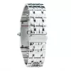 CHRONOTECH CT7017B-02M Uniseks Zegarek Kwarcowy Analogowy 30mm Stalowa Bransoleta Mesh