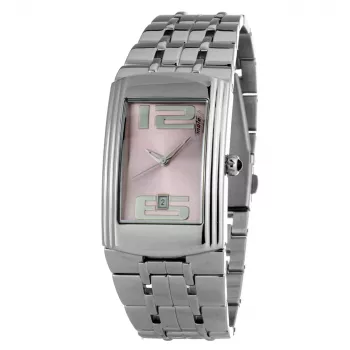 CHRONOTECH CT7017B-02M Uniseks Zegarek Kwarcowy Analogowy 30mm Stalowa Bransoleta Mesh