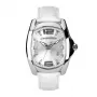 CHRONOTECH CT7107M06 Męski Zegarek Analogowy Kwarcowy 40mm Czarna Tarcza Skórzany Pasek