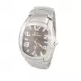 CHRONOTECH MAN CT7988M-65M Analogowy Zegarek Kwarcowy 41mm Stal Nierdzewna Czarna Tarcza Srebrna Bransoleta Mediolańska