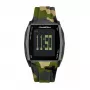 CHRONOTECH Zegarek męski RW0022 Analogowy Kwarcowy 35mm Koperta ze stali nierdzewnej Czarna tarcza Pasek skórzany