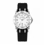 CHRONOTECH Zegarek męski RW0038 Analogowy Kwarcowy 39mm Koperta ze stali nierdzewnej Czarna tarcza Czarny pasek skórzany