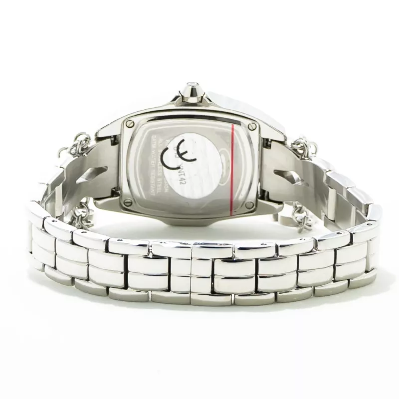 CHRONOTECH Woman CT7008LS-15M Quartz Analog Watch 30mm Stainless Steel Silver