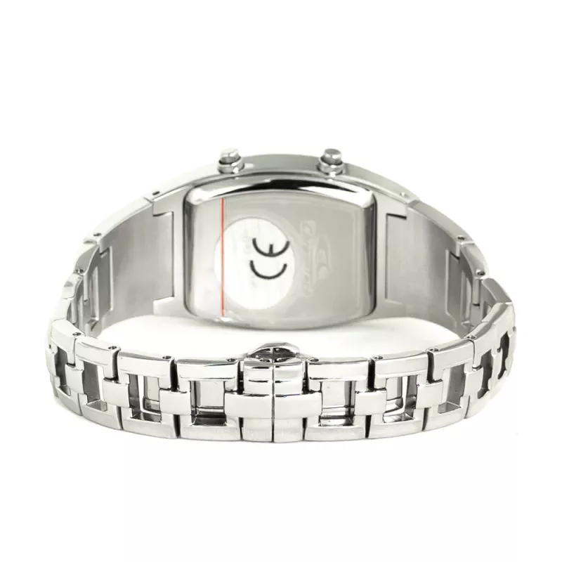 CHRONOTECH Woman CT7122LS-03M Quartz Analog Watch 28mm Silver Stainless Steel