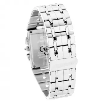 Zegarek damski CHRONOTECH CT7018M 33mm Srebrny Stal nierdzewna Bransoleta meshowa Kwarcowy Analogowy