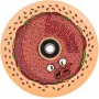 Chubby Wheel 110mm Marshmallow - Koło do hulajnogi freestyle z łożyskami ABEC-9, uretanem 88A, aluminiowym rdzeniem 6061