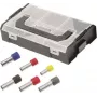 Zestaw izolowanych tulejek zaciskowych Cimco L-Boxx Mini 438010, 475 szt., 0,75-10 mm², DIN 46228-4
