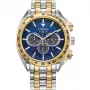 Zegarek męski CITIZEN Eco-Drive Chronograph CA4544-53L 43mm Niebieska tarcza Stal nierdzewna