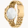 Zegarek CITIZEN Eco-Drive Chronograph CA4542-59X 43mm Stal nierdzewna Zielona Tarcza