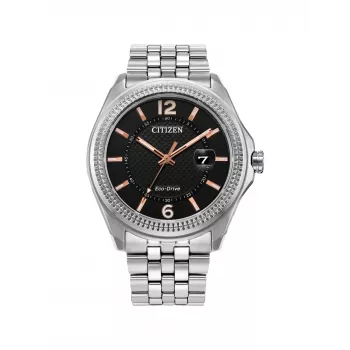 Zegarek męski CITIZEN Eco-Drive AW1740-54H 42mm Stal nierdzewna Szara tarcza