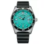 Zegarek męski CITIZEN Eco-Drive AW1760-14X 43mm Zielony pasek nylonowy
