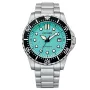 CITIZEN Męski Automatyczny Zegarek Nurek NJ0170-83Z 43mm Pomarańczowa Tarcza Stal Nierdzewna