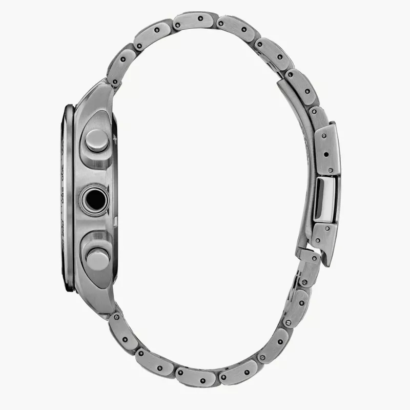Zegarek męski CITIZEN Eco-Drive Chronograph ze stali nierdzewnej CA4540-54A 43mm