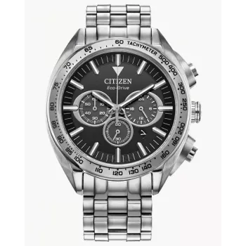 Zegarek męski CITIZEN Eco-Drive Chronograph CA4540-54E 43mm Stal nierdzewna