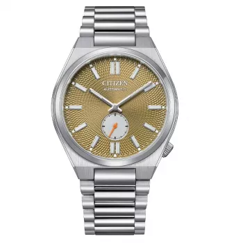 Zegarek automatyczny CITIZEN NK5010-51X dla mężczyzn, 40 mm, zielona tarcza, stal nierdzewna