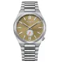 Zegarek automatyczny CITIZEN NK5010-51X dla mężczyzn, 40 mm, zielona tarcza, stal nierdzewna