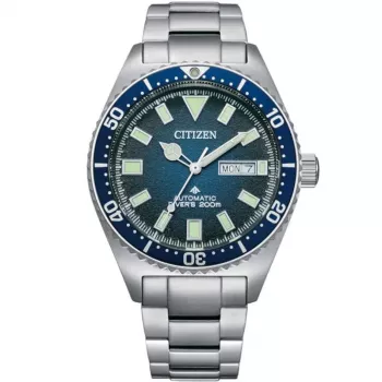 CITIZEN Promaster Diver Automatyczny Zegarek Męski NY0129-58L 41mm Niebieska Tarcza Stal Nierdzewna
