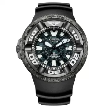 CITIZEN Promaster Diver Eco-Drive Watch BJ8056-01E 48mm Czarny