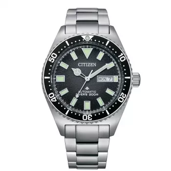 CITIZEN Promaster Marine Automatic Dive Watch NY0120-52E 41mm Stal nierdzewna Czarna tarcza