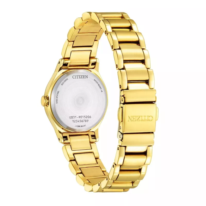 Zegarek CITIZEN Eco-Drive Damski EM0737-58E 28mm Stal Szlachetna Diamentowy Bezel