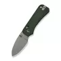 CIVIVI Baby Banter 2 Nóż składany Nitro-V Stal Rękojeść Naturalna Micarta Głownia Drop Point Satin