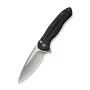 CIVIVI Button Lock Kitefin Folding Knife Black Aluminum 14C28N