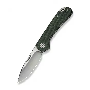 Nóż składany CIVIVI Elementum Slip Joint Green Micarta