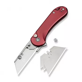 Nóż użytkowy CIVIVI Elementum Aluminium Burgund Nitro-V