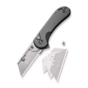 Nóż użytkowy CIVIVI Elementum D2 Black G10