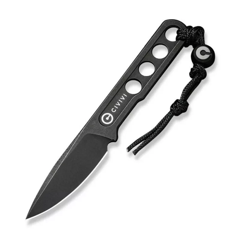 Nóż stały CIVIVI Fixed Circulus Black SW