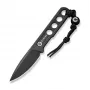 Nóż stały CIVIVI Fixed Circulus Black SW