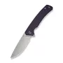 CIVIVI Merit Folding Knife 14C28N Satin Drop Point Purple Micarta Liner Lock