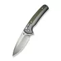 CIVIVI Sentinel Strike Folding Knife, Nitro-V Blade, G10 Handle, Black Stonewashed
