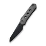 CIVIVI Vision FG Folding Knife, Nitro-V Blade, Green Micarta Handle, Drop Point, Plain Edge