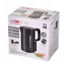 Clatronic WK 3835 Bezprzewodowy czajnik elektryczny 1.7L 2200W Czarny plastik