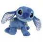 Clementoni Disney Baby Stitch We Crawl Together Pluszowa Zabawka, Niebieska, 25 cm, od urodzenia