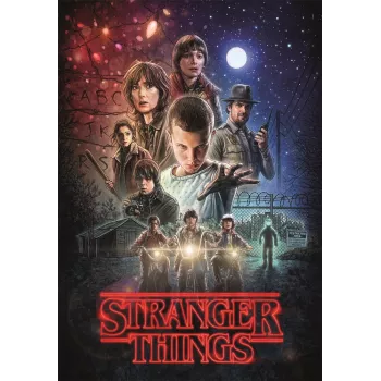 Clementoni Puzzle 1000 Netflix Stranger Things Season 1 Poster