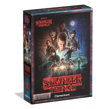 Clementoni Puzzle 1000 Netflix Stranger Things Season 1 Poster