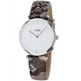 Zegarek damski CLUSE Minuit 33 mm, różowe złoto, stal nierdzewna, siateczka