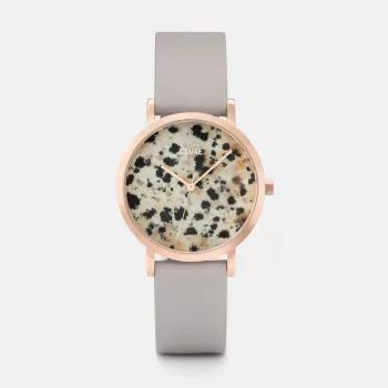 Zegarek damski CLUSE Minuit 33mm różowe złoto, stal nierdzewna, siateczka