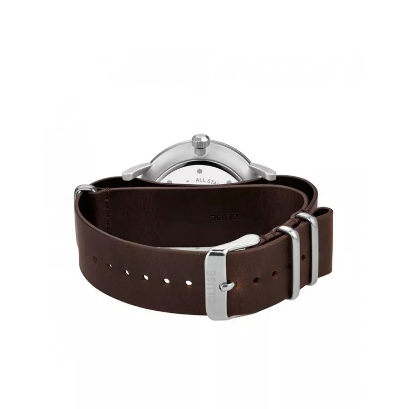 Zegarek damski CLUSE Minuit CW0101501008 40 mm Różowe złoto Stal nierdzewna Mesh